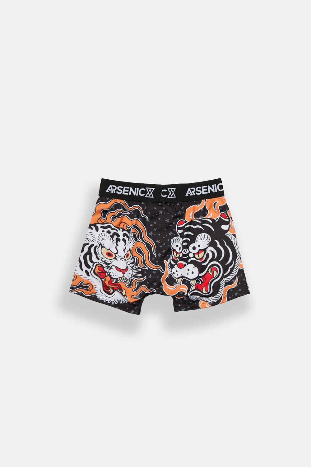 Caleçon boxeur imprimé tigre en flammes Arsenic junior Caleçon boxeur imprimé tigre en flammes Arsenic junior