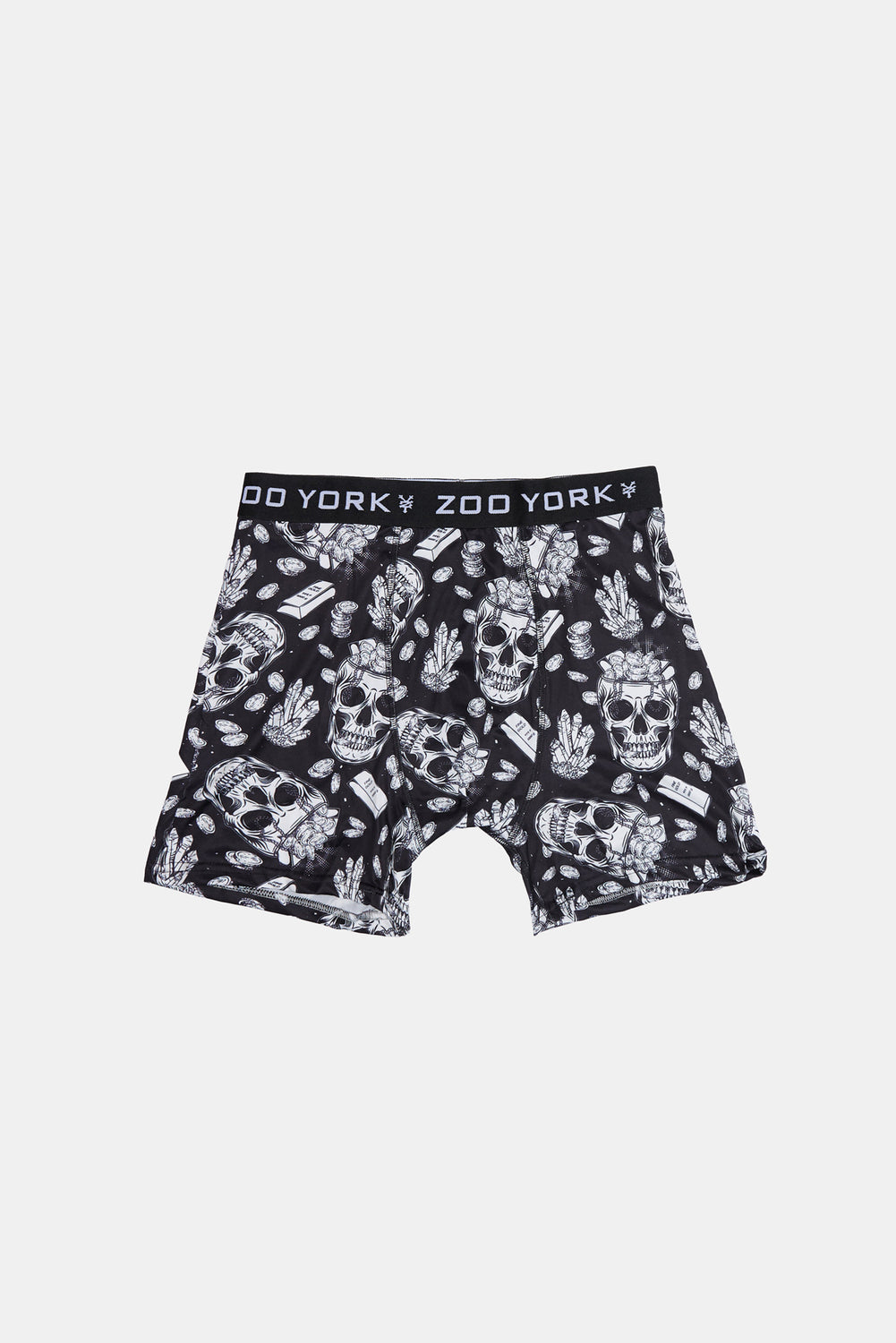 Zoo York Youth Black & White Skulls Boxer Brief Zoo York Youth Black & White Skulls Boxer Brief