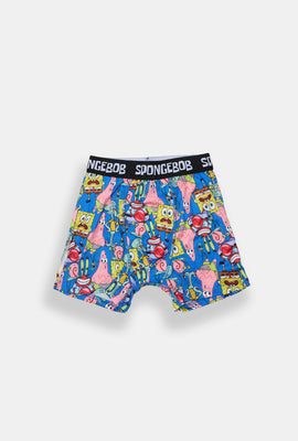 Boxer imprimé personnages de Bob l'éponge junior