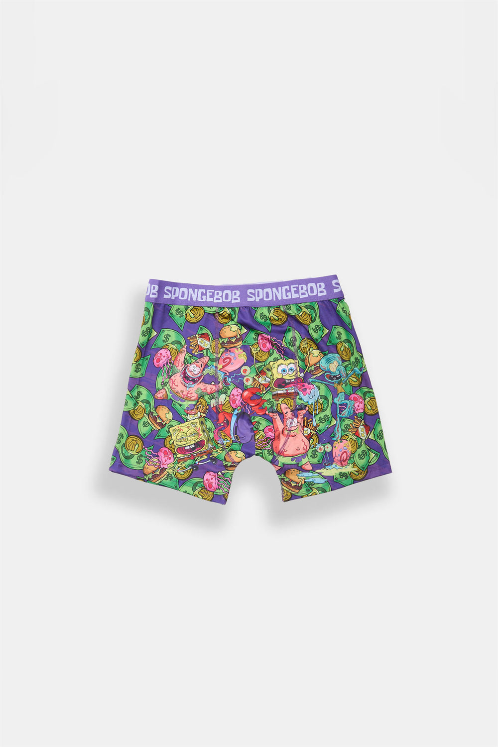 Youth SpongeBob & Patrick Printed Boxer Briefs Youth SpongeBob & Patrick Printed Boxer Briefs