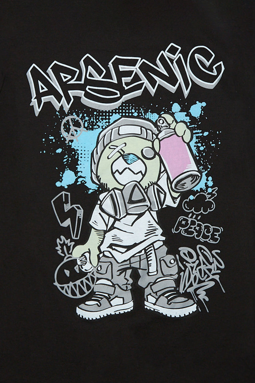 T-shirt imprimé ours graffiti Arsenic junior T-shirt imprimé ours graffiti Arsenic junior