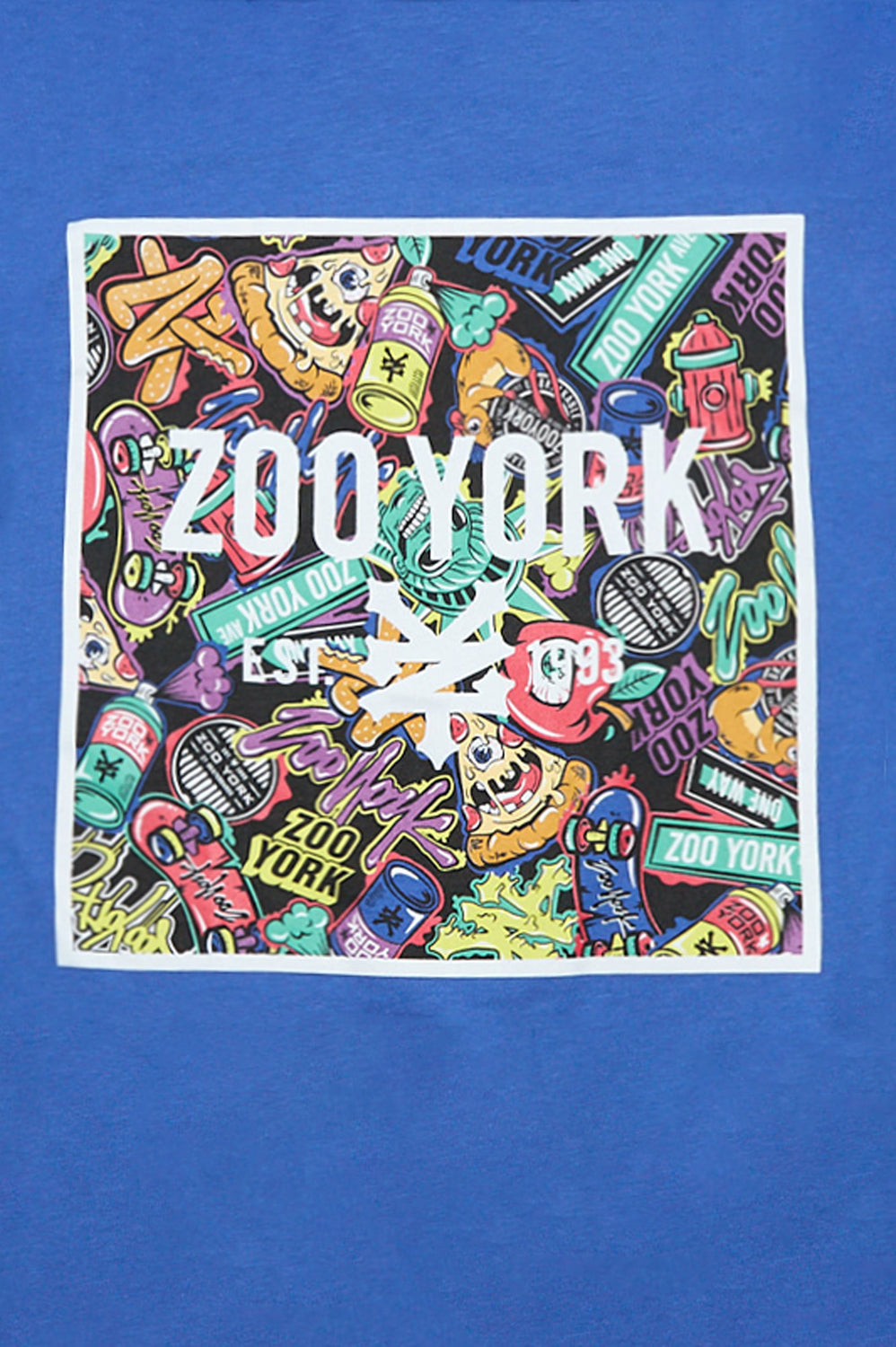 Zoo York Youth Box Logo Fill Tee Zoo York Youth Box Logo Fill Tee