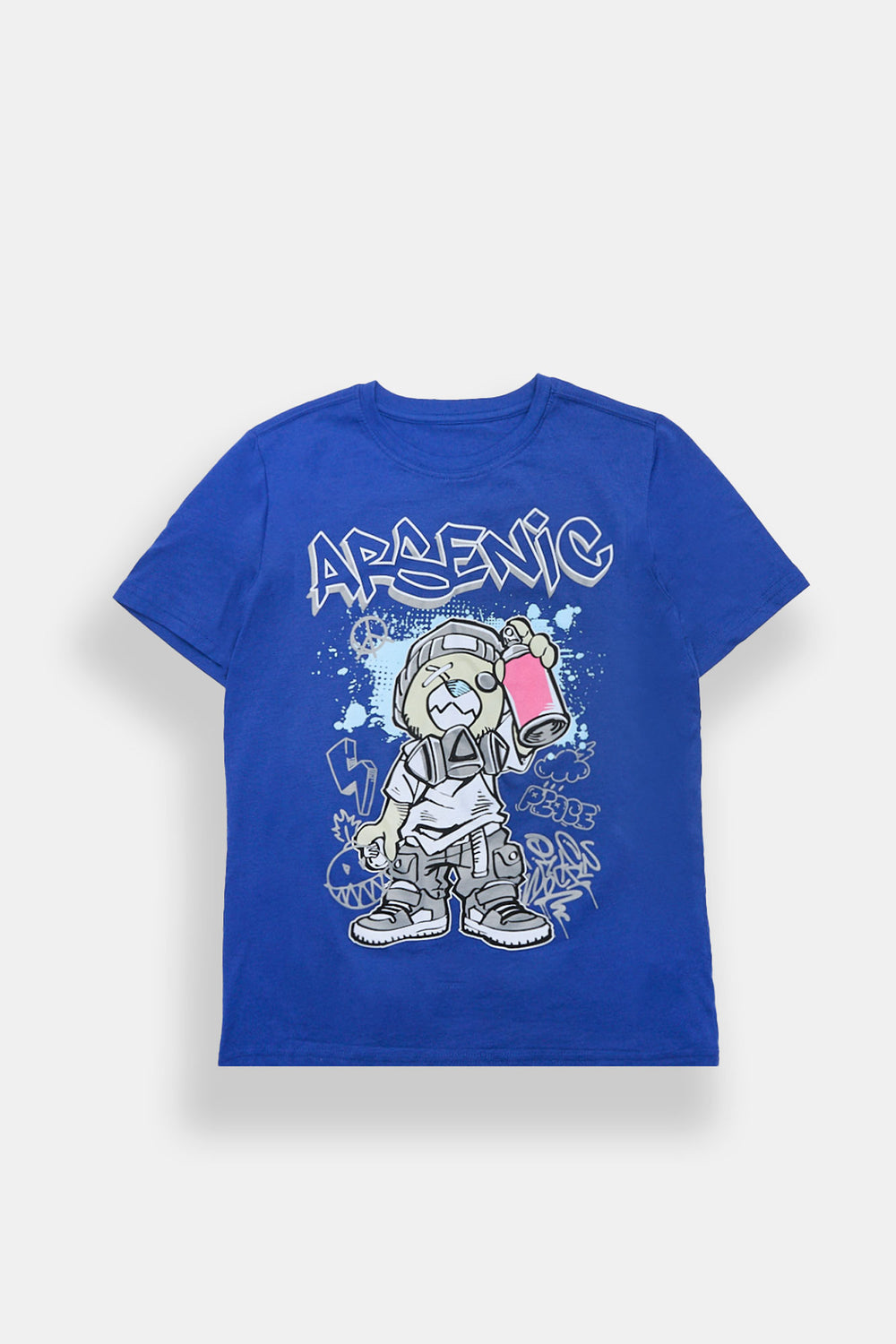Arsenic Youth Graffiti Bear Graphic Tee Arsenic Youth Graffiti Bear Graphic Tee