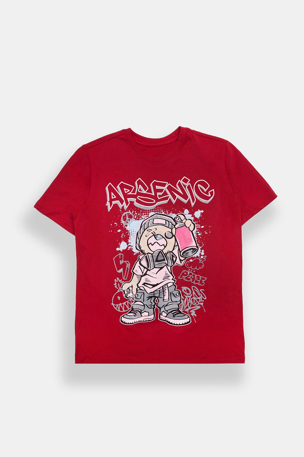 T-shirt imprimé ours graffiti Arsenic junior T-shirt imprimé ours graffiti Arsenic junior