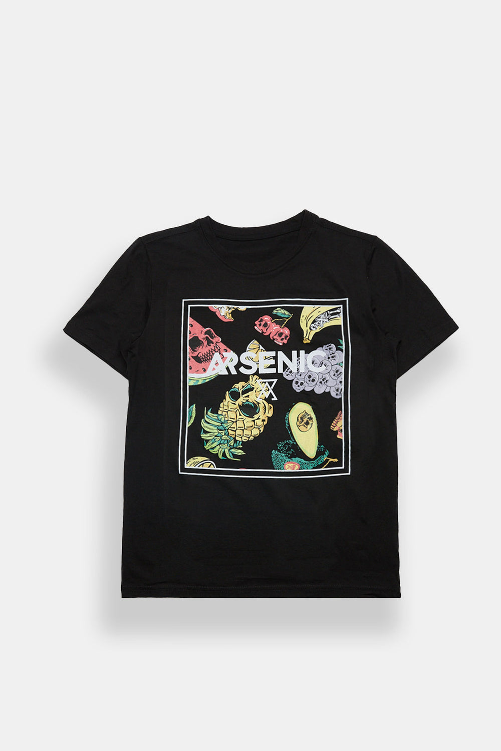Arsenic Youth Fruit Skulls Graphic Tee Arsenic Youth Fruit Skulls Graphic Tee
