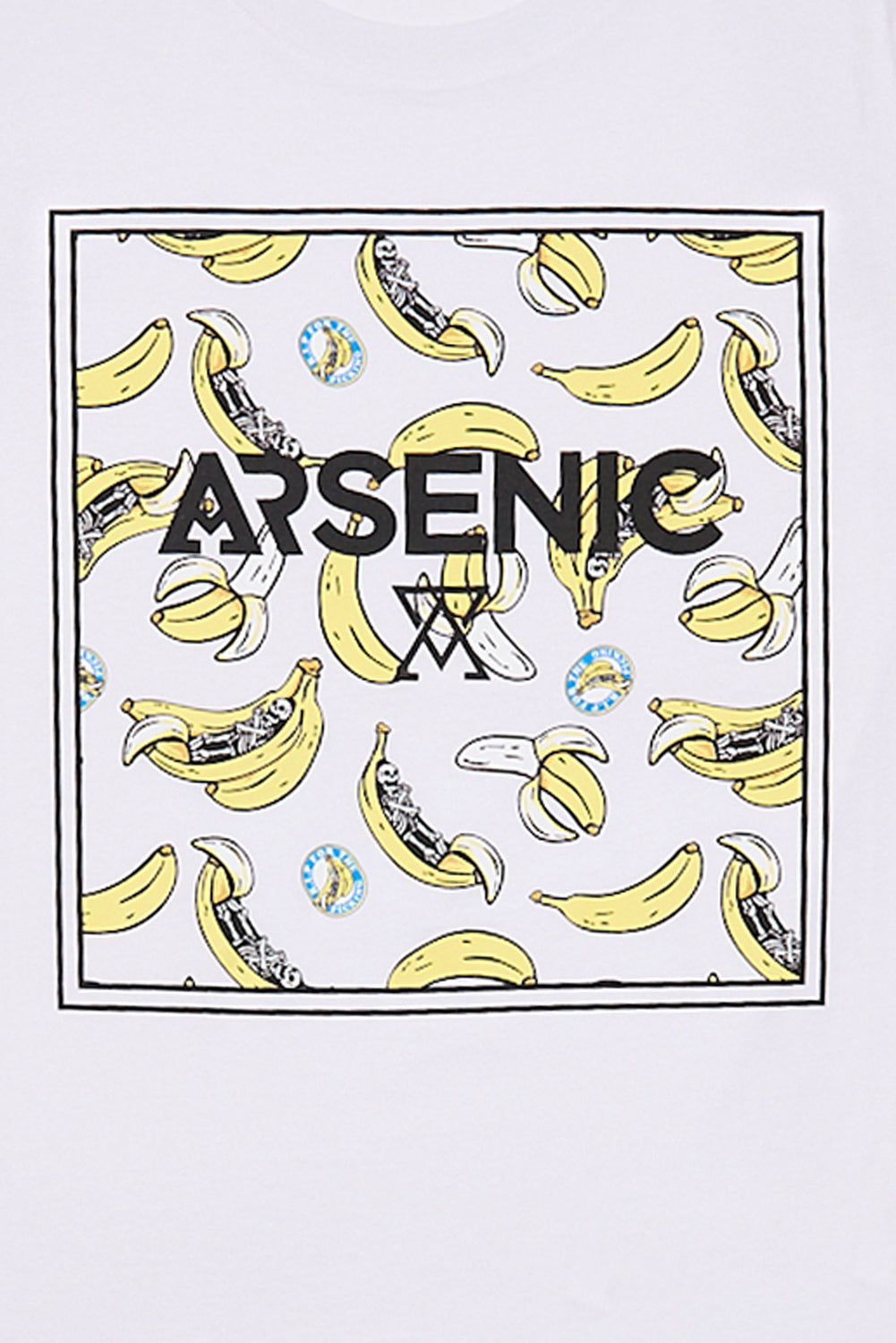Arsenic Youth Banana Skeletons Graphic Tee Arsenic Youth Banana Skeletons Graphic Tee