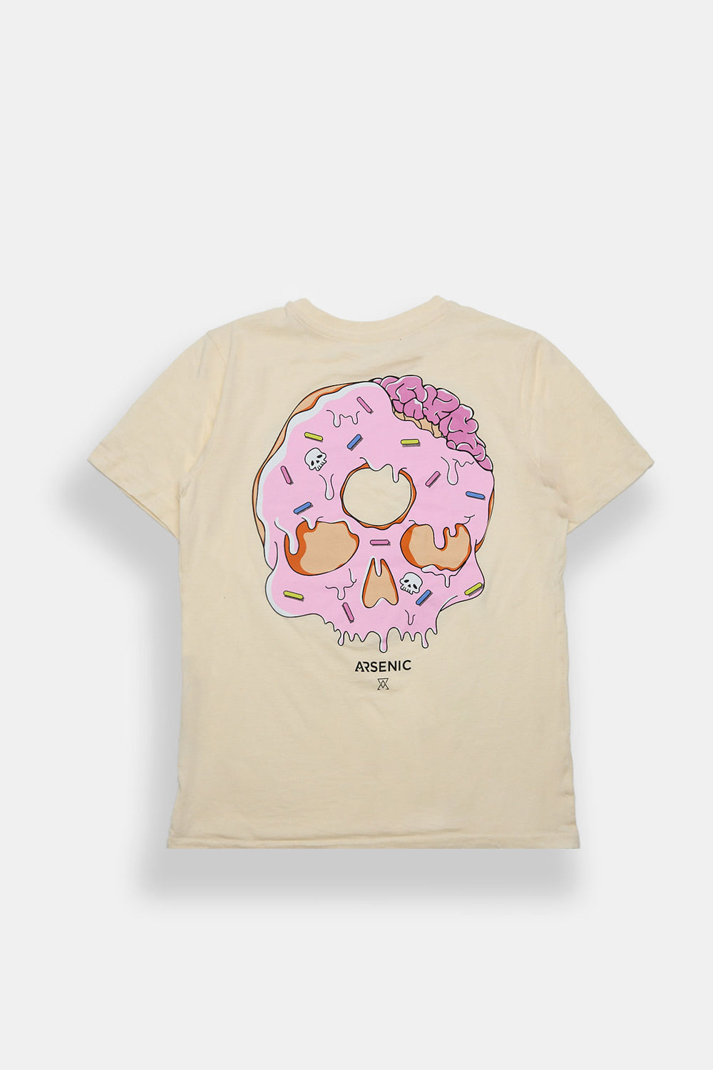 Arsenic Youth Donut Skull Graphic Tee Arsenic Youth Donut Skull Graphic Tee