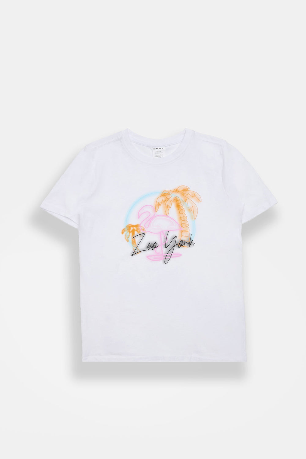 Zoo York Youth Neon Flamingo Graphic Tee Zoo York Youth Neon Flamingo Graphic Tee