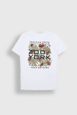 T-shirt imprimé logo tropical Zoo York junior