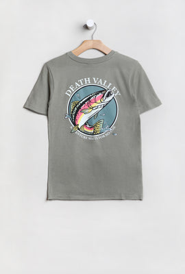 Death Valley Youth Bass Fish T-Shirt