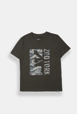 Zoo York Youth Camo Fill Logo Tee