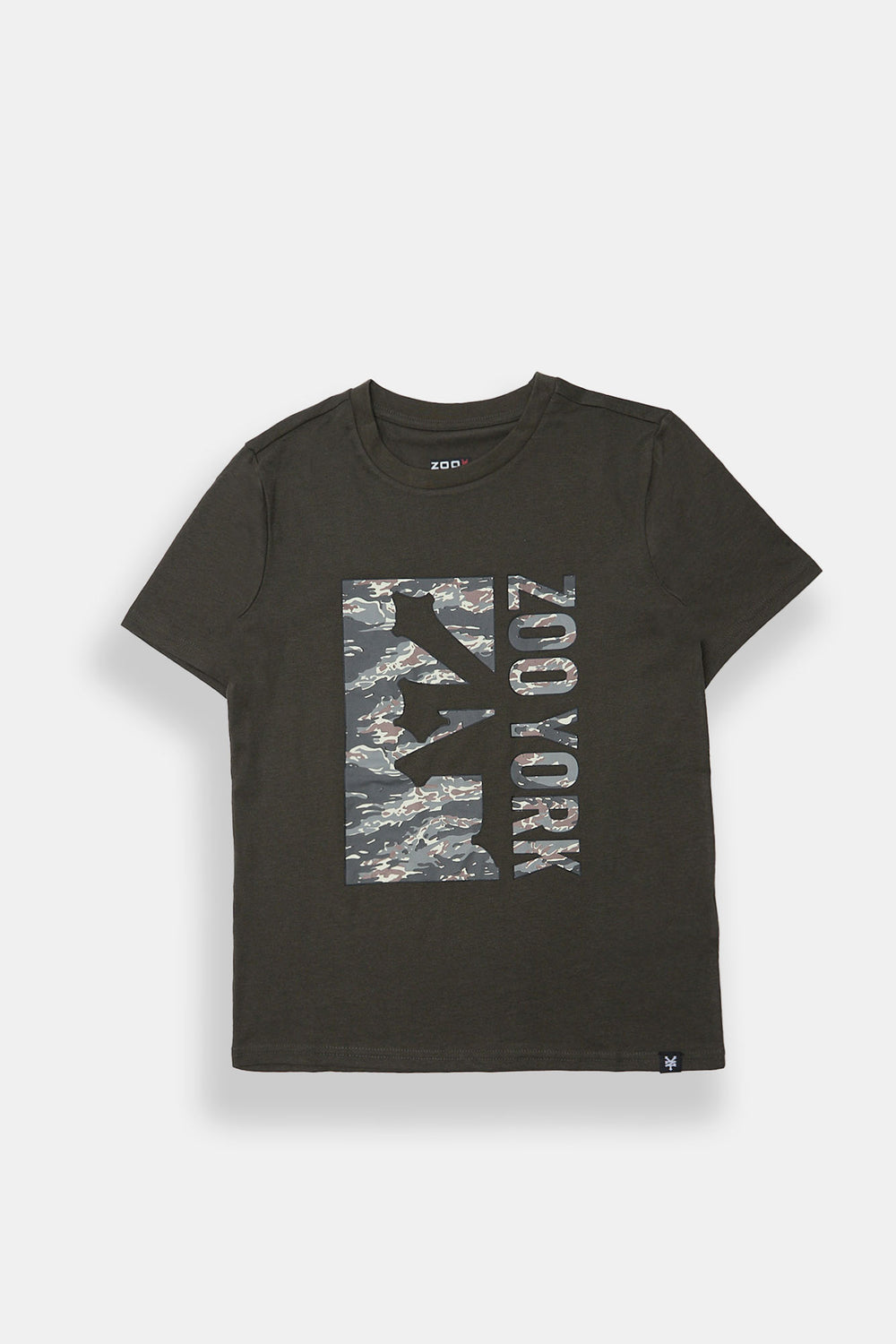 T-shirt imprimé logo camouflage Zoo York junior T-shirt imprimé logo camouflage Zoo York junior