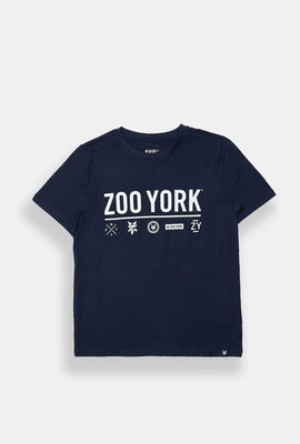 T-shirt imprimé multi-logos Zoo York junior