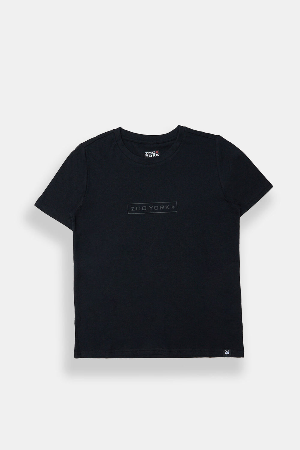 Zoo York Youth Tonal Rubber Logo Tee Zoo York Youth Tonal Rubber Logo Tee