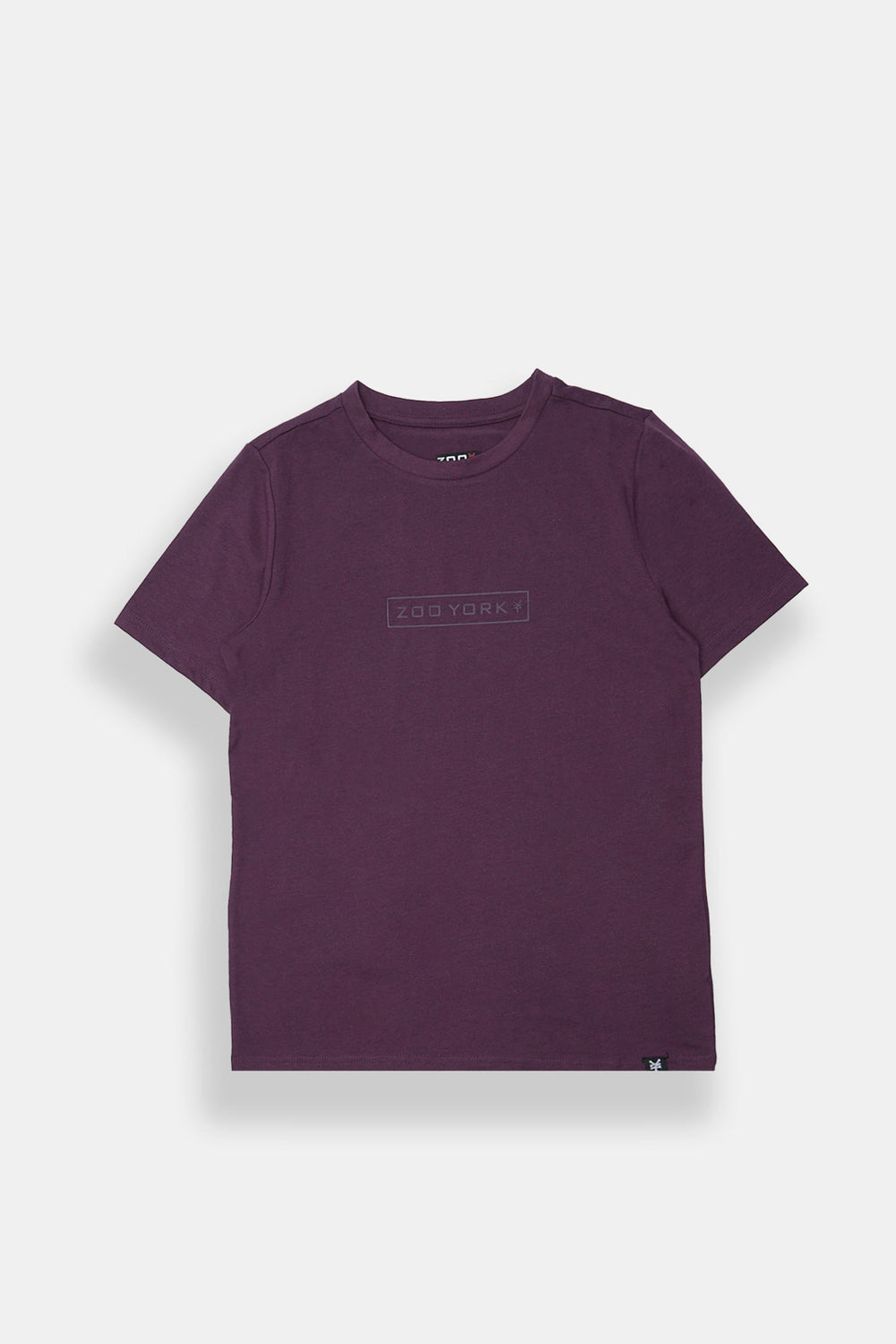 Zoo York Youth Tonal Rubber Logo Tee Zoo York Youth Tonal Rubber Logo Tee