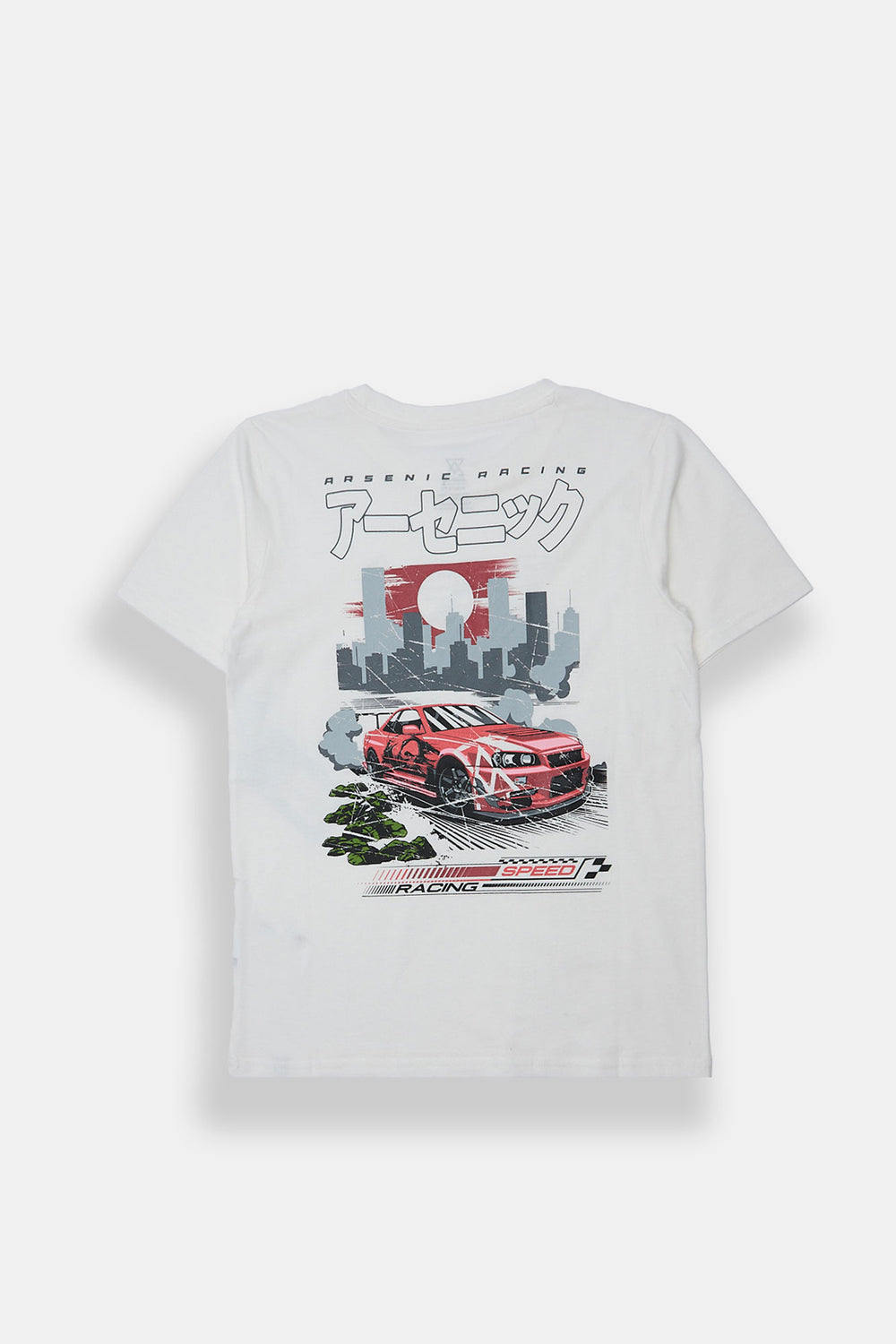 Arsenic Youth Speed Racing Graphic Tee Arsenic Youth Speed Racing Graphic Tee