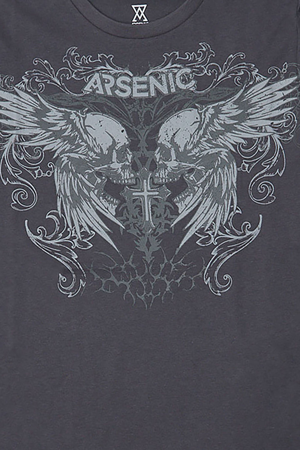 T-shirt imprimé crânes ailés Arsenic junior T-shirt imprimé crânes ailés Arsenic junior