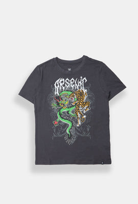 Arsenic Youth Dragon Tattoo Graphic Tee