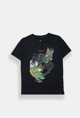 Arsenic Youth Dragon & Tiger Graphic Tee