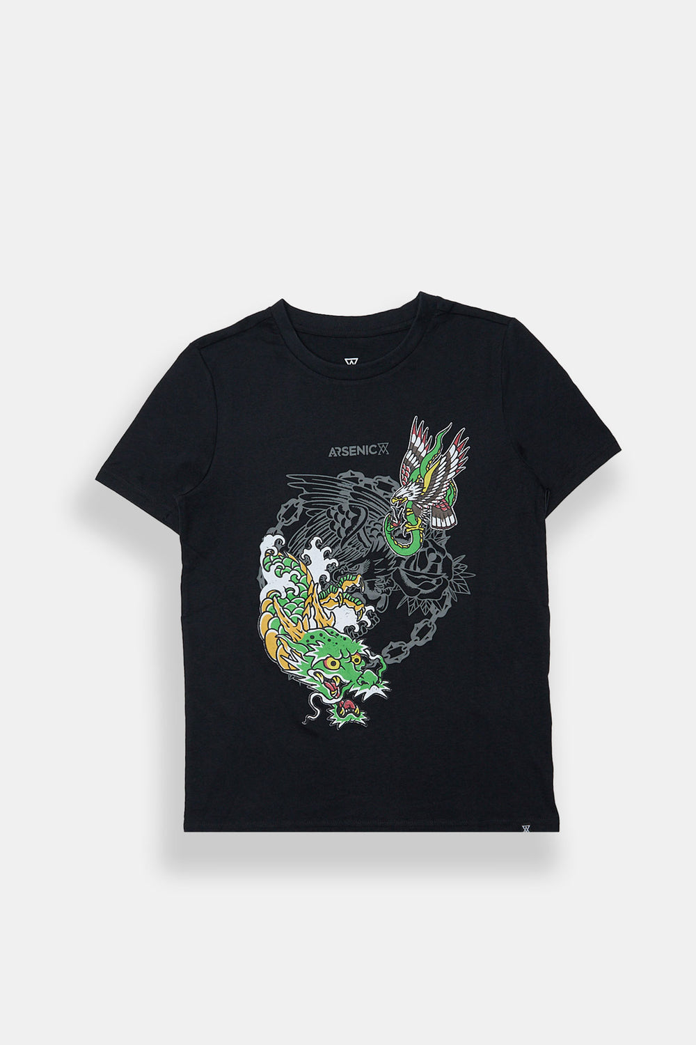 Arsenic Youth Dragon & Tiger Graphic Tee Arsenic Youth Dragon & Tiger Graphic Tee