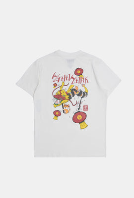 T-shirt imprimé dragon sushi Zoo York junior