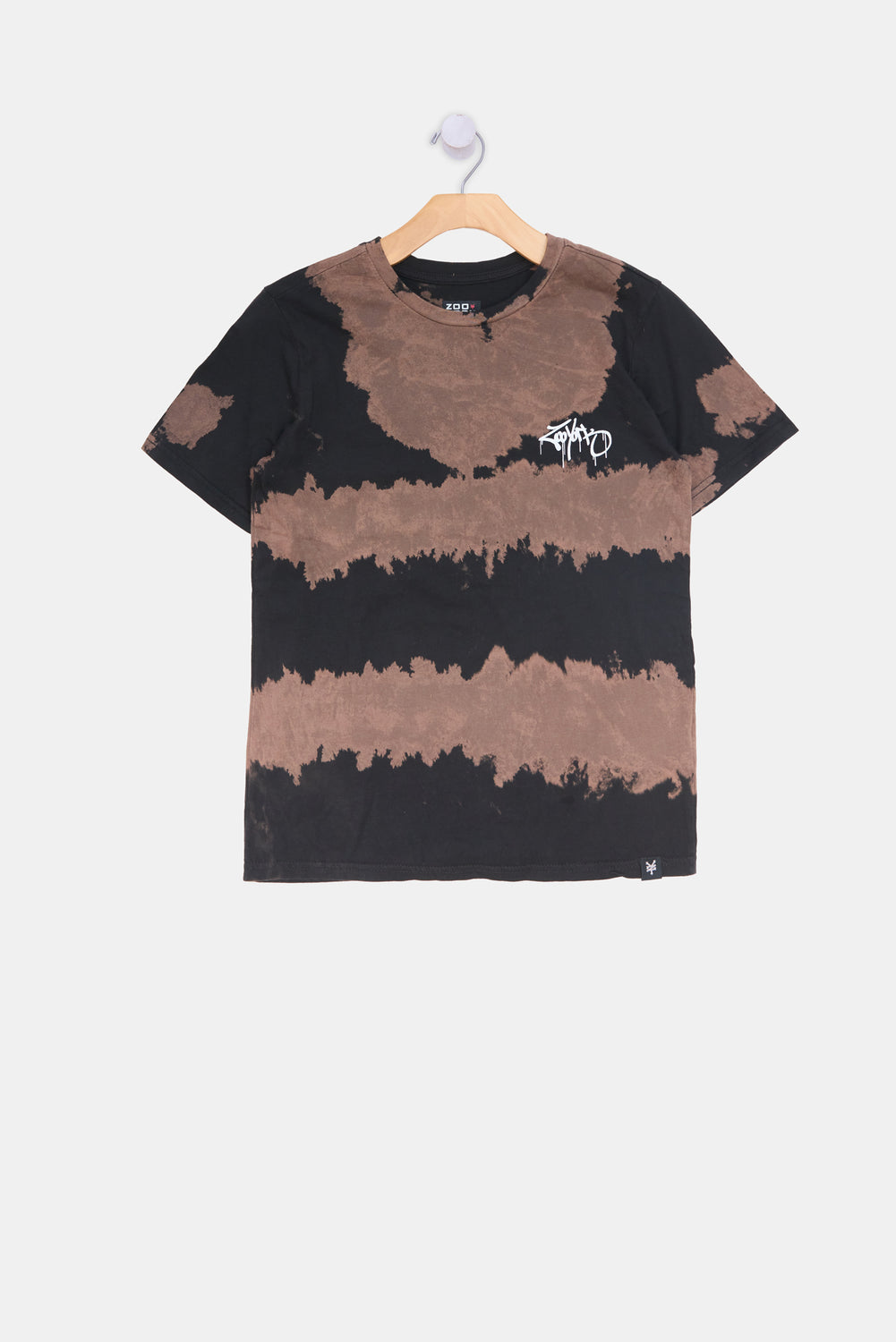 T-shirt tie-dye imprimé logo Zoo York junior T-shirt tie-dye imprimé logo Zoo York junior