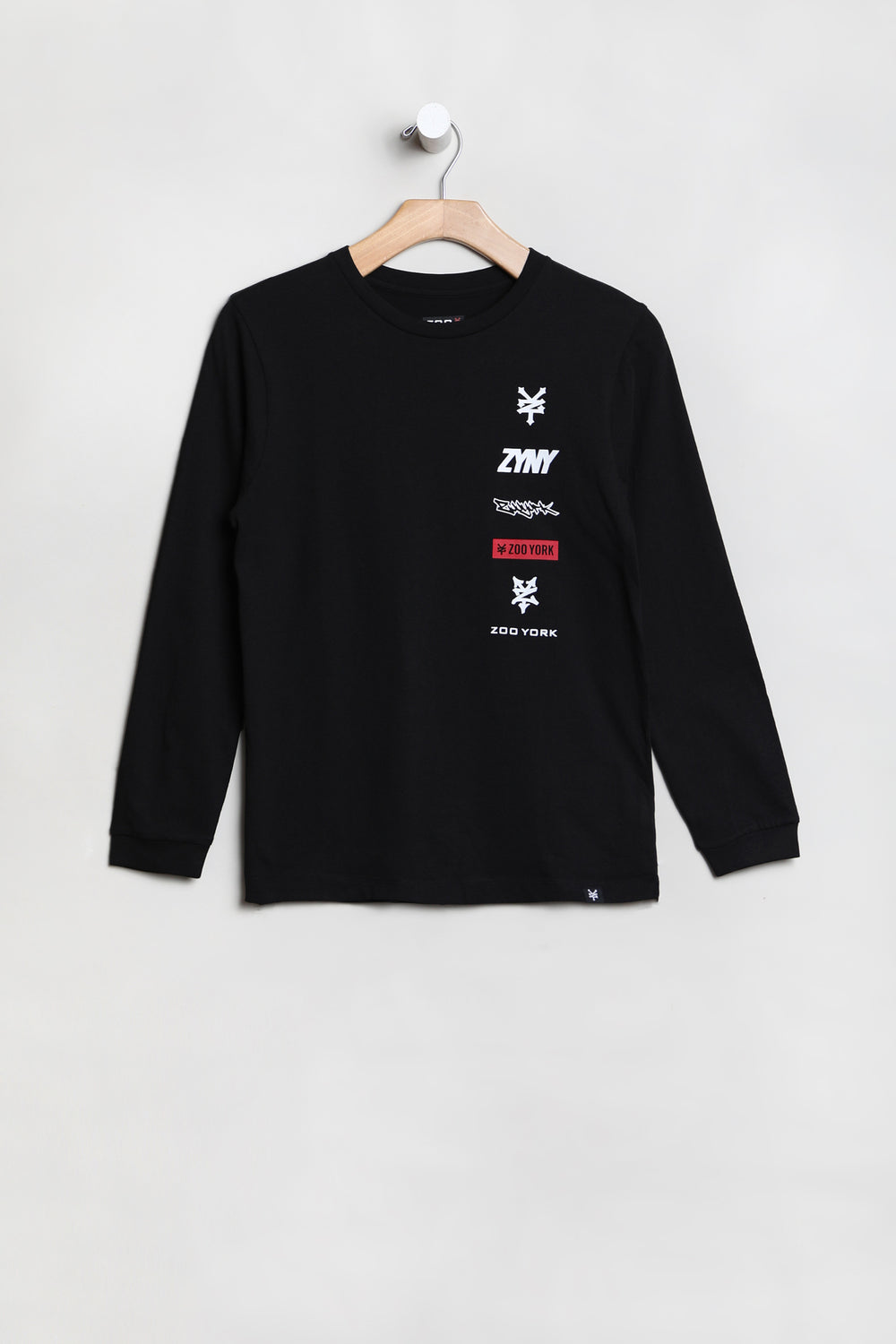 Zoo York Youth Multi Logo Long Sleeve Top Zoo York Youth Multi Logo Long Sleeve Top