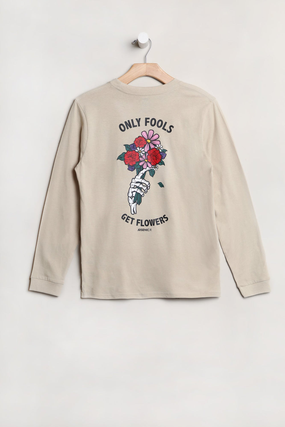 Arsenic Youth Only Fools Get Flowers Long Sleeve Top Arsenic Youth Only Fools Get Flowers Long Sleeve Top