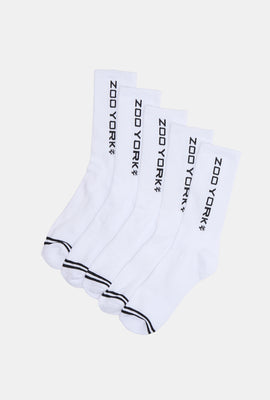 5 paires de chaussettes athlétiques Zoo York junior