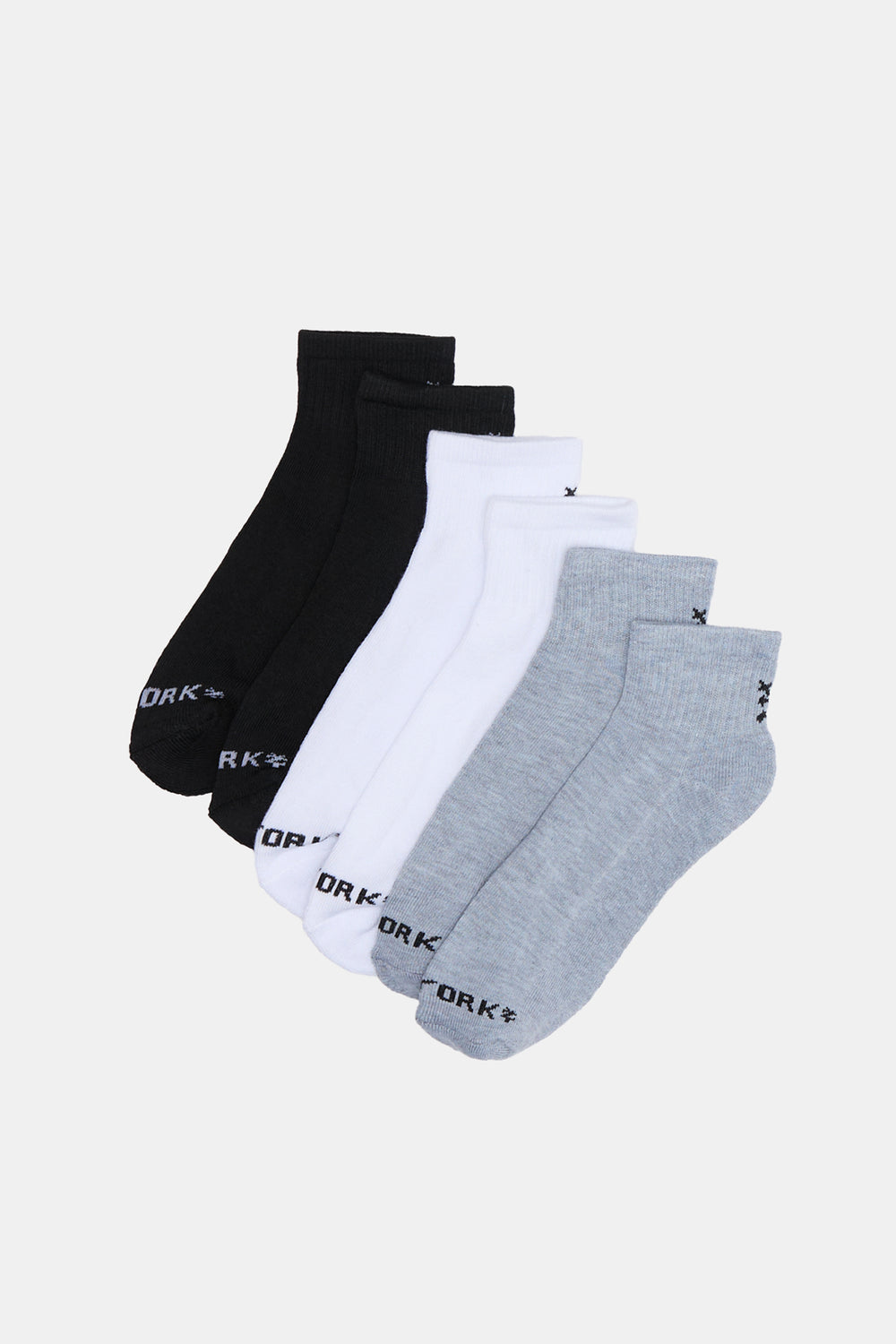 Zoo York Youth 6-Pack Athletic Ankle Socks Zoo York Youth 6-Pack Athletic Ankle Socks