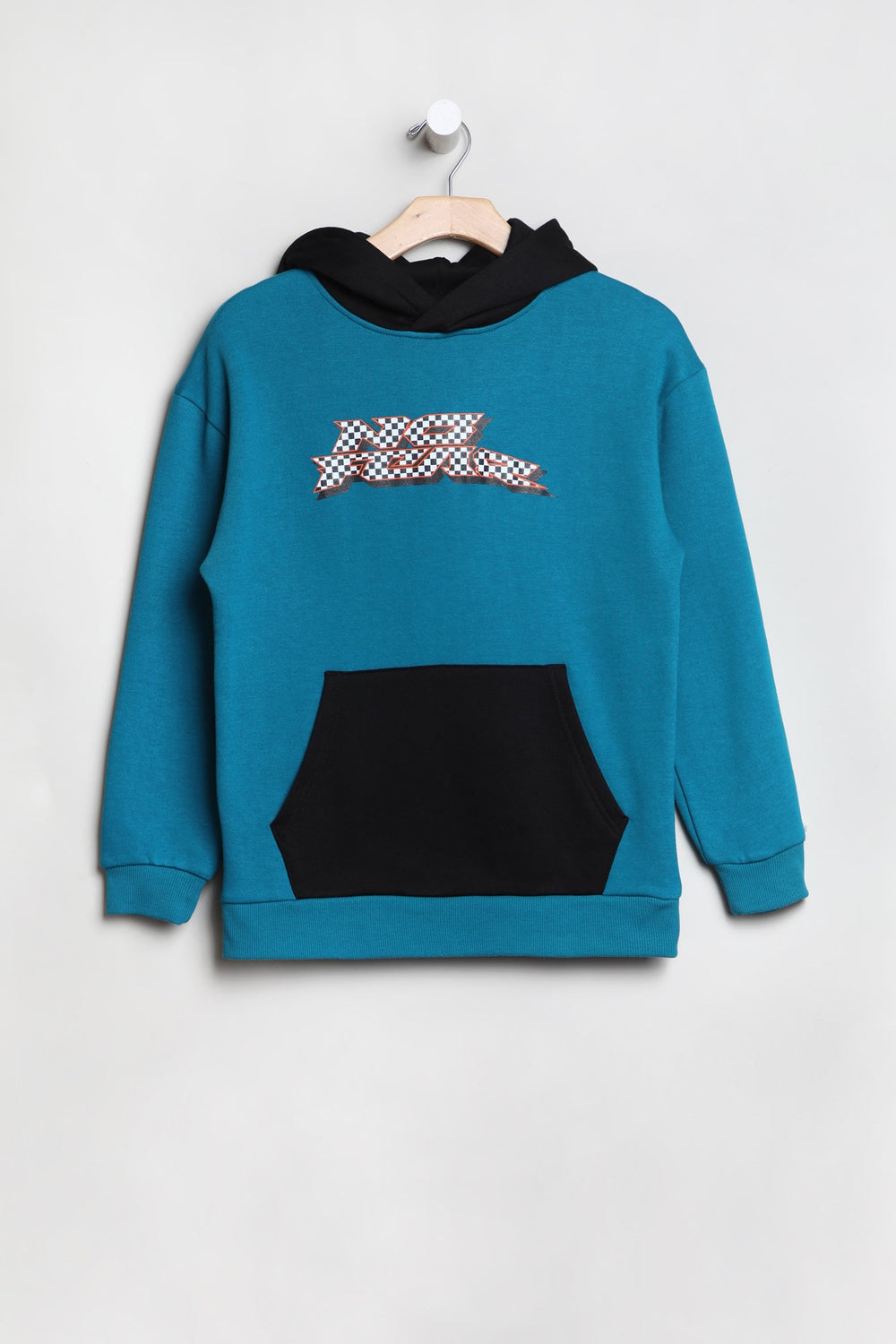 No Fear Youth Graphic Hoodie Ocean Blue
