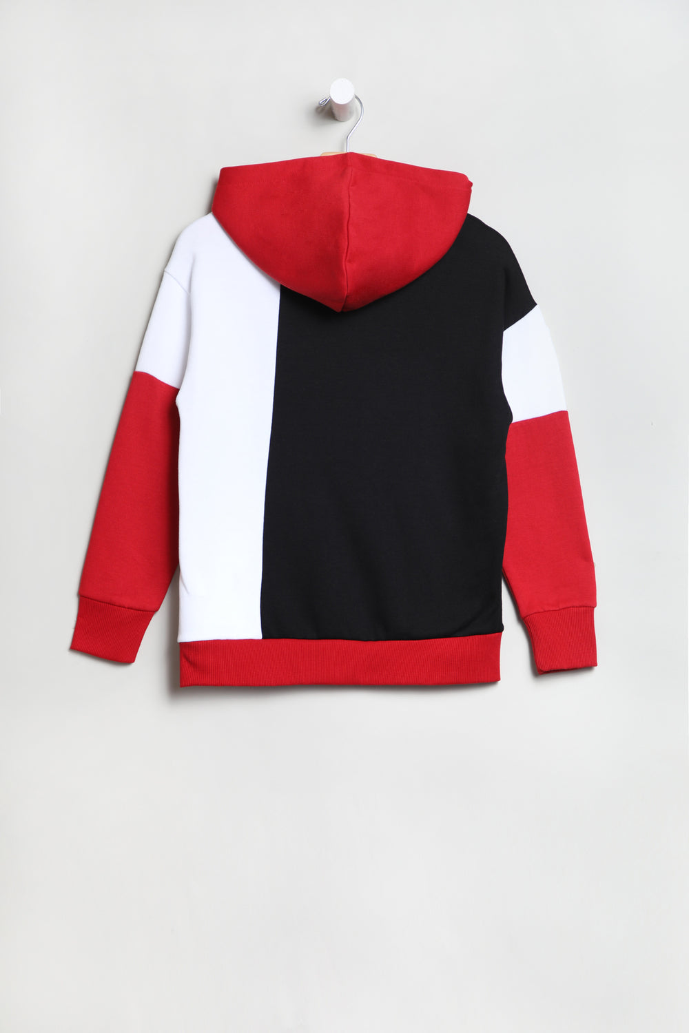 No Fear Youth Colour Block Hoodie Red