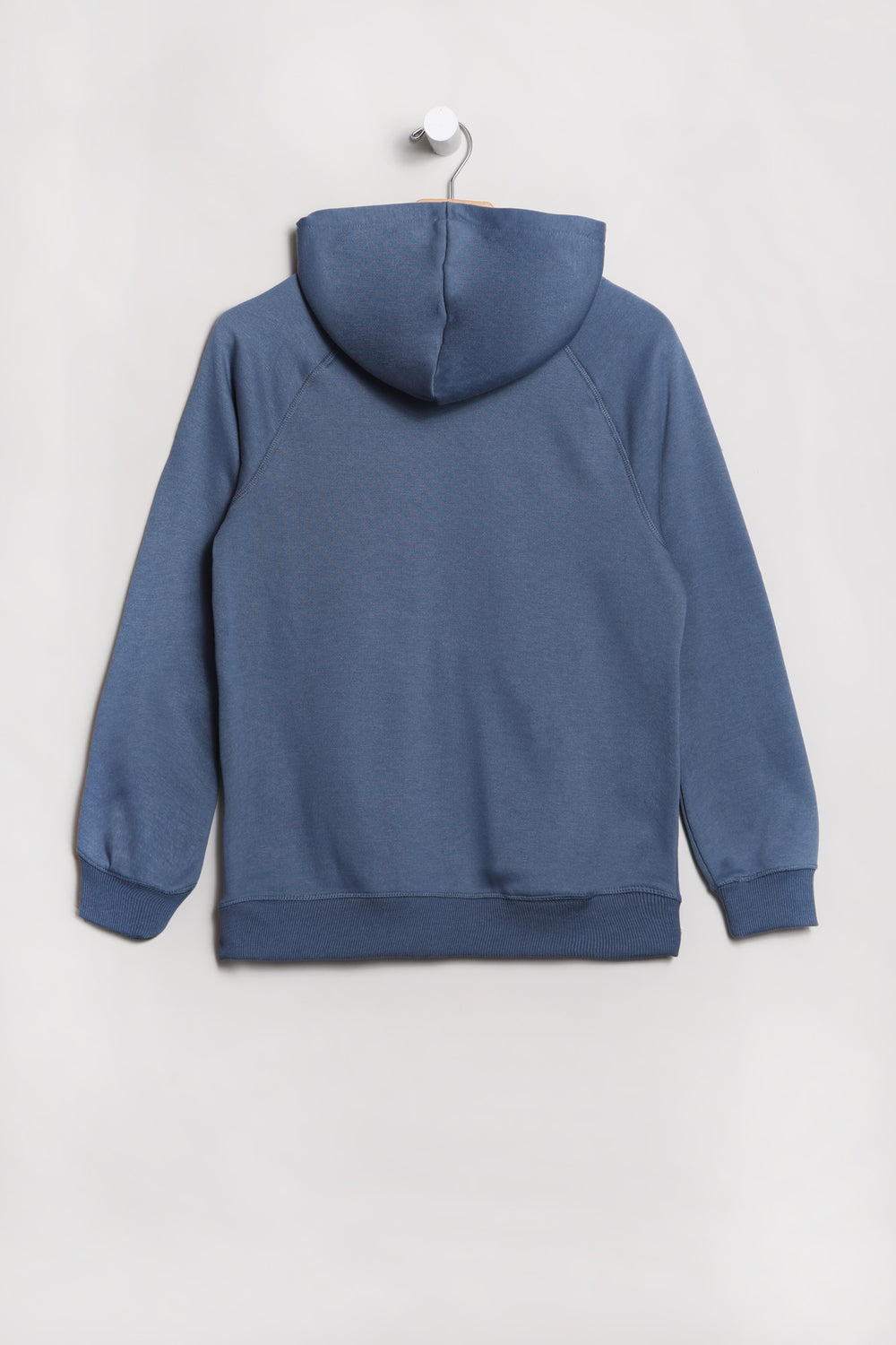 Amnesia Youth Raglan Hoodie Medium Denim Blue