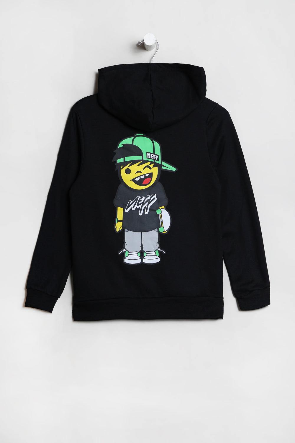 Haut à Capuchon Imprimé Neff Junior Noir