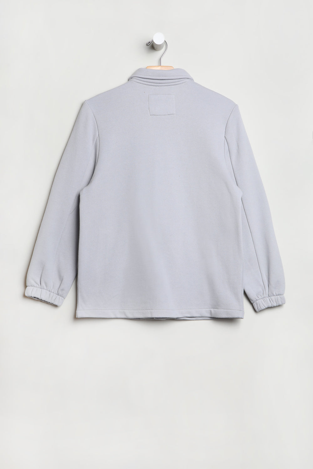 Zoo York Youth Tonal Coach Sweatshirt Light Grey