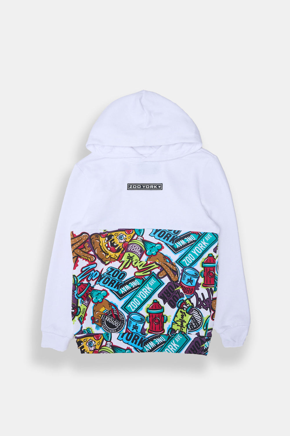 Zoo York Youth Graffiti Print Hoodie Zoo York Youth Graffiti Print Hoodie