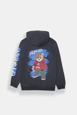 Arsenic Youth Graffiti Bear Hoodie