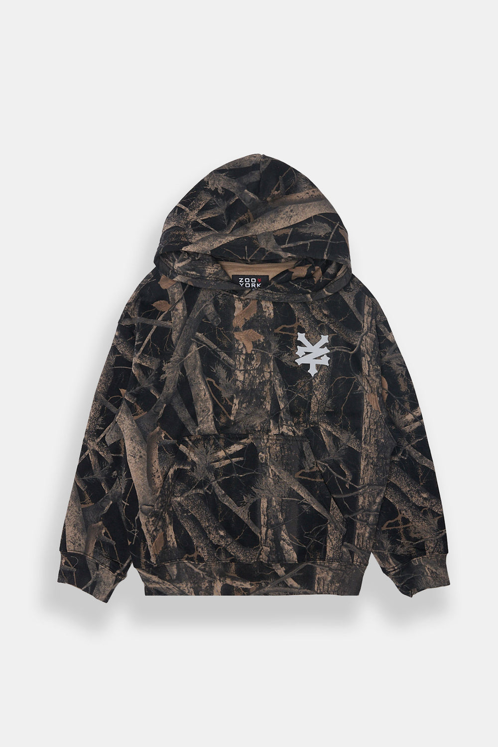 Zoo York Youth Tree Camo Boxy Hoodie Zoo York Youth Tree Camo Boxy Hoodie