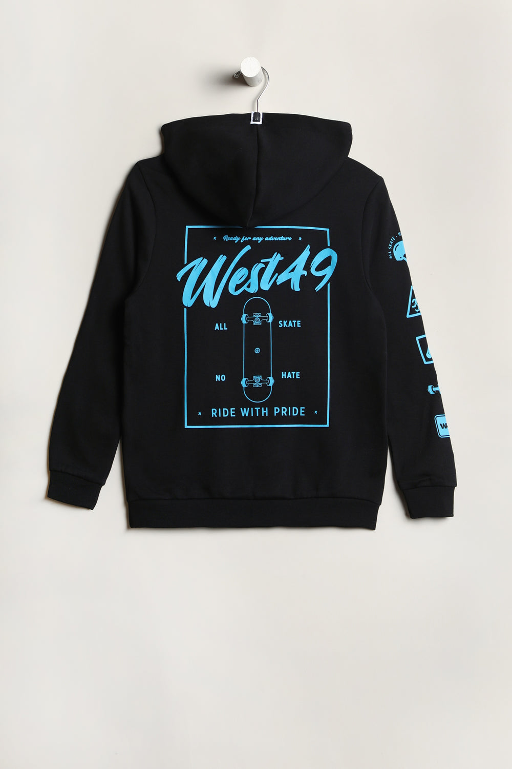 West49 Youth Skate Hoodie Black