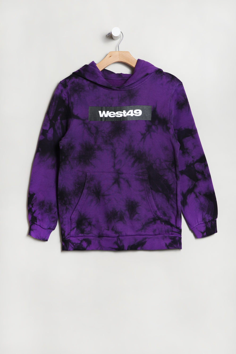 West49 Youth Tie-Dye Hoodie Purple