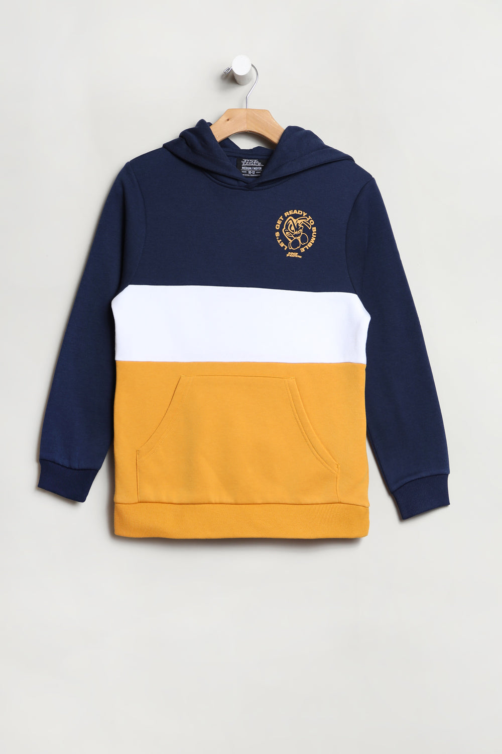 No Fear Youth Bee Logo Hoodie Navy