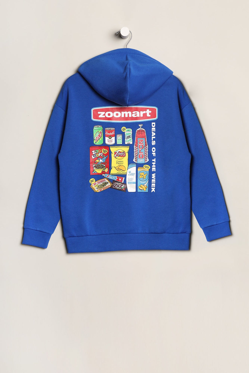 Zoo York Youth Zoomart Graphic Hoodie Blue