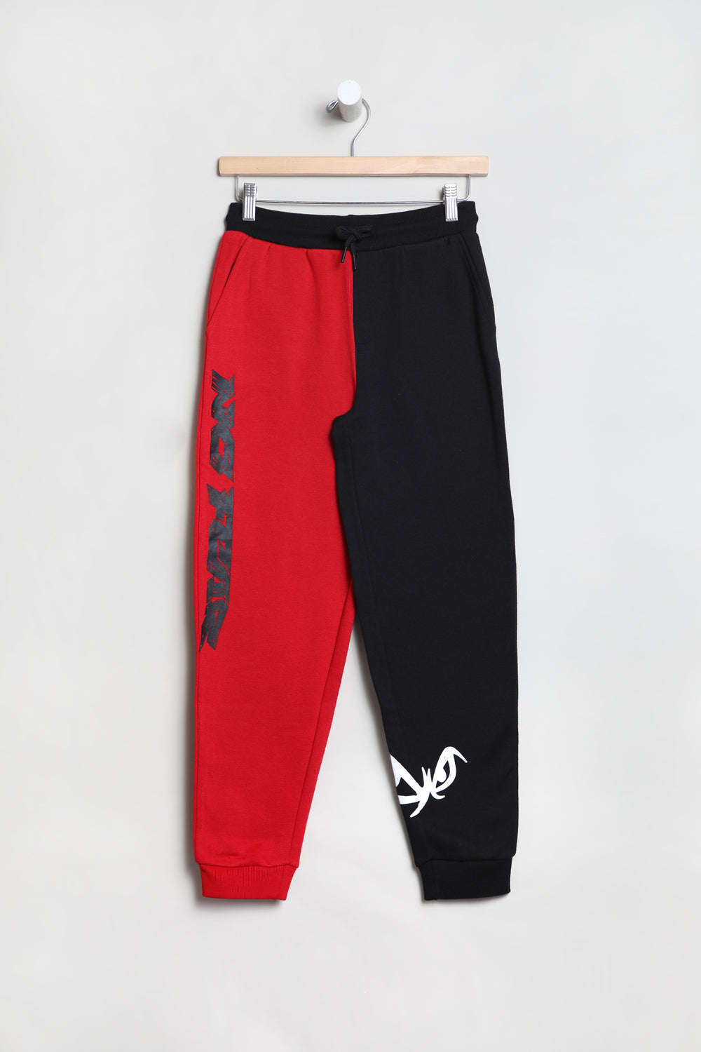 Jogger en Molleton Bicolore No Fear Junior Rouge