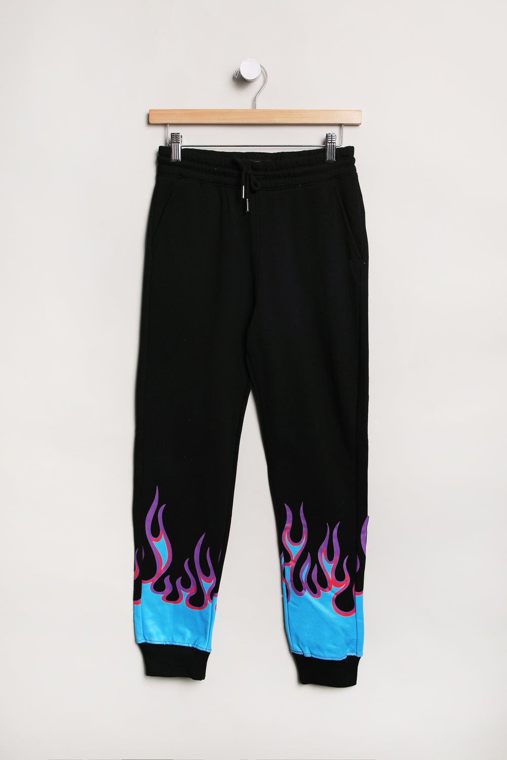 Jogger en Molleton Imprimé Flamme Arsenic Junior Jogger en Molleton Imprimé Flamme Arsenic Junior