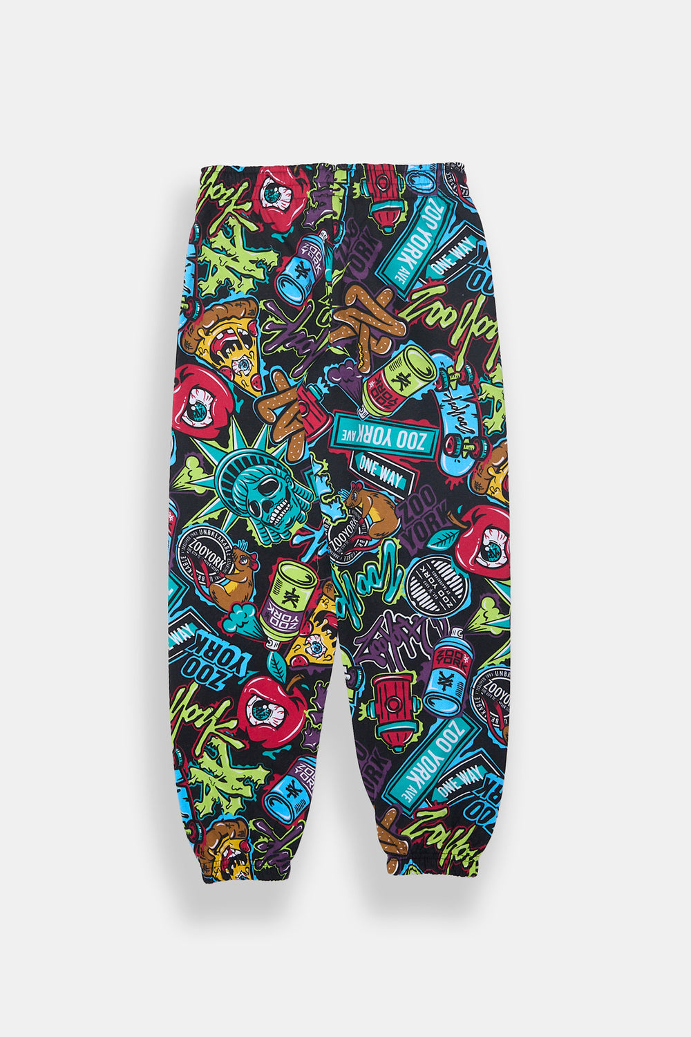 Zoo York Youth Allover Graffiti Print Sweatpant Zoo York Youth Allover Graffiti Print Sweatpant