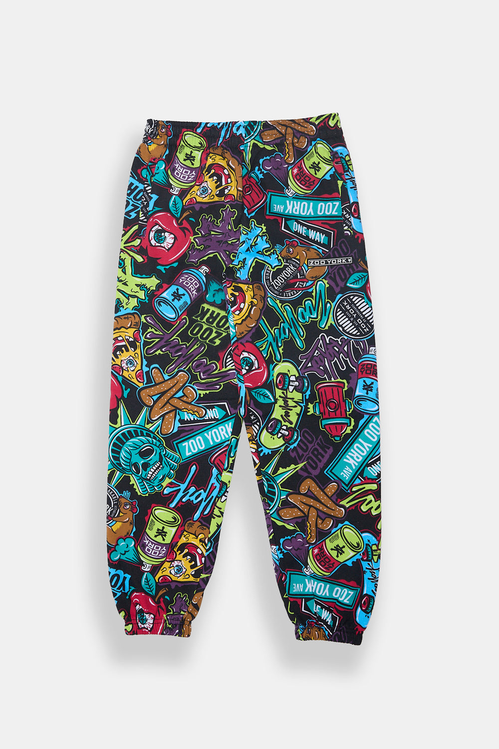 Zoo York Youth Allover Graffiti Print Sweatpant Zoo York Youth Allover Graffiti Print Sweatpant