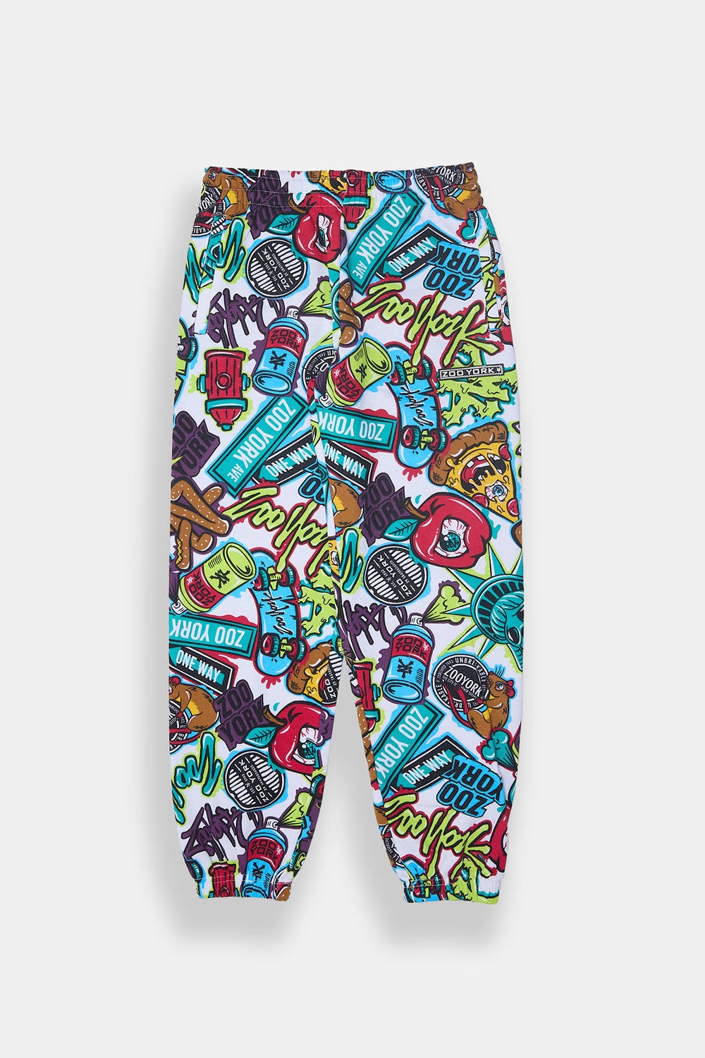 Zoo York Youth Allover Graffiti Print Sweatpant Zoo York Youth Allover Graffiti Print Sweatpant