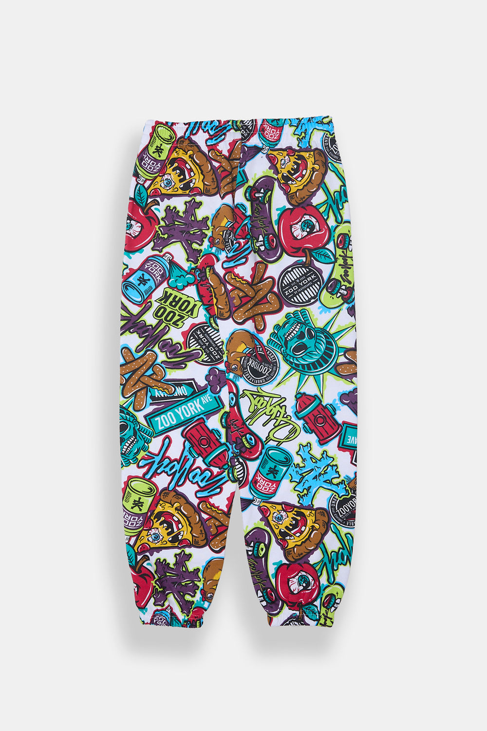 Zoo York Youth Allover Graffiti Print Sweatpant Zoo York Youth Allover Graffiti Print Sweatpant