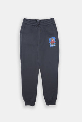 Jogger en molleton ours graffiti Arsenic junior