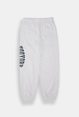 Jogger en molleton logo universitaire Zoo York junior